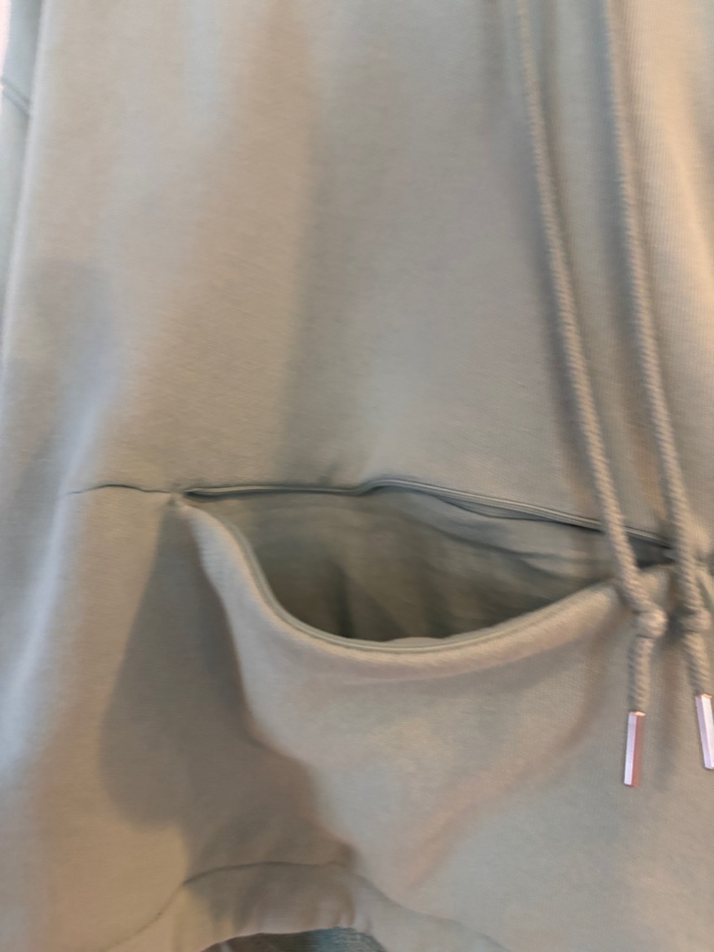 Nike Women's Light teal Cropped Pullover Hoodie - Picture 4 of 6